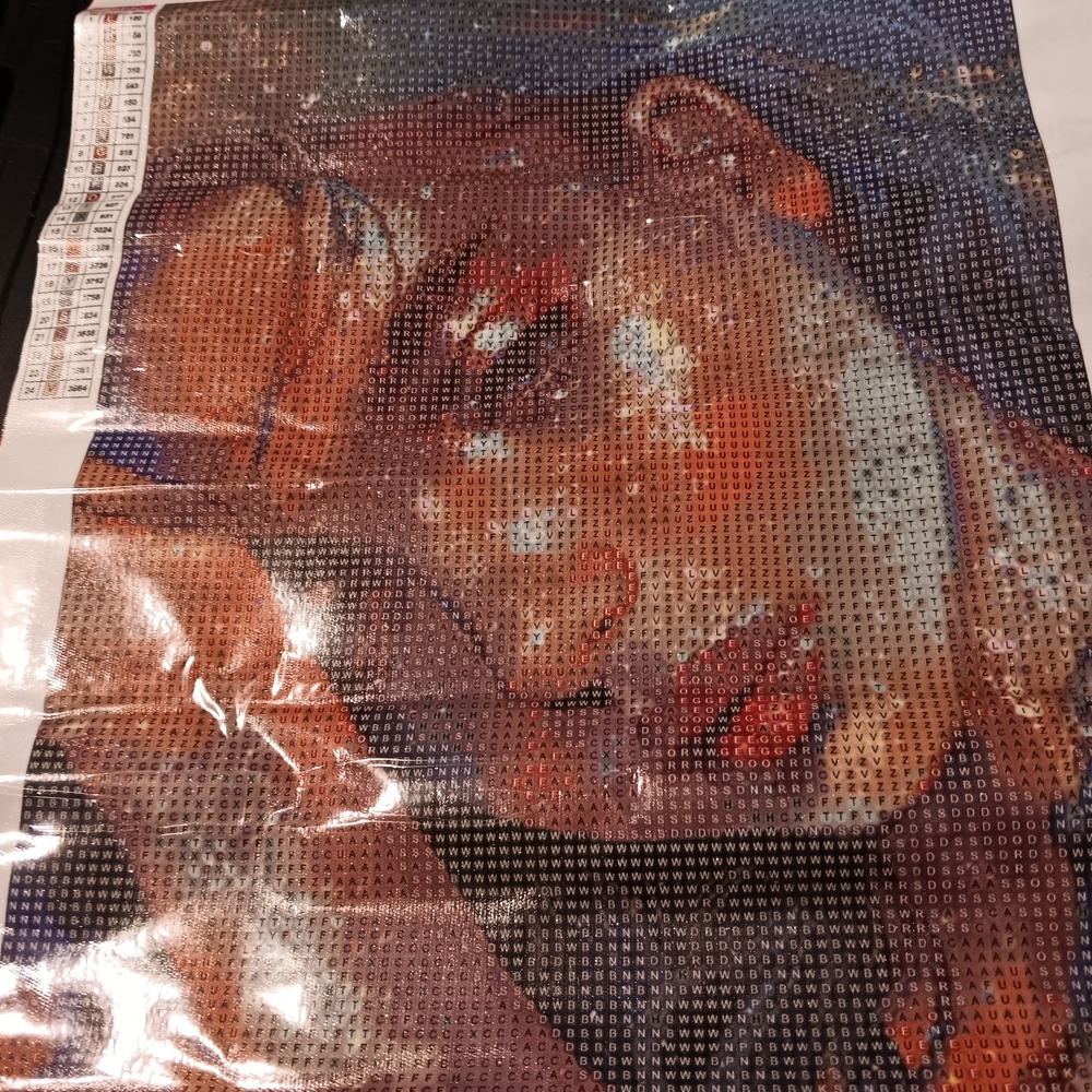 Colorful Woman Diamond Painting Kit 30x40